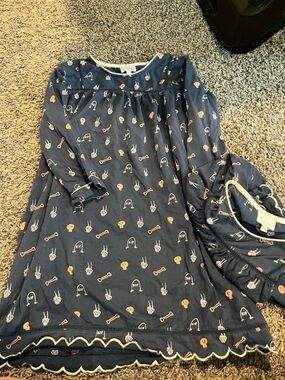 Dear Georgie Halloween blue nightgowns Sizes 8 & 6 Read! Flaw!